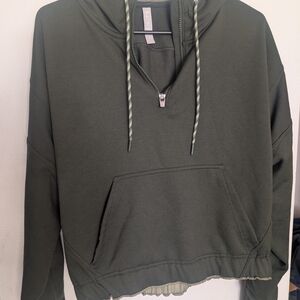 Athleta Dark Green Hoodie